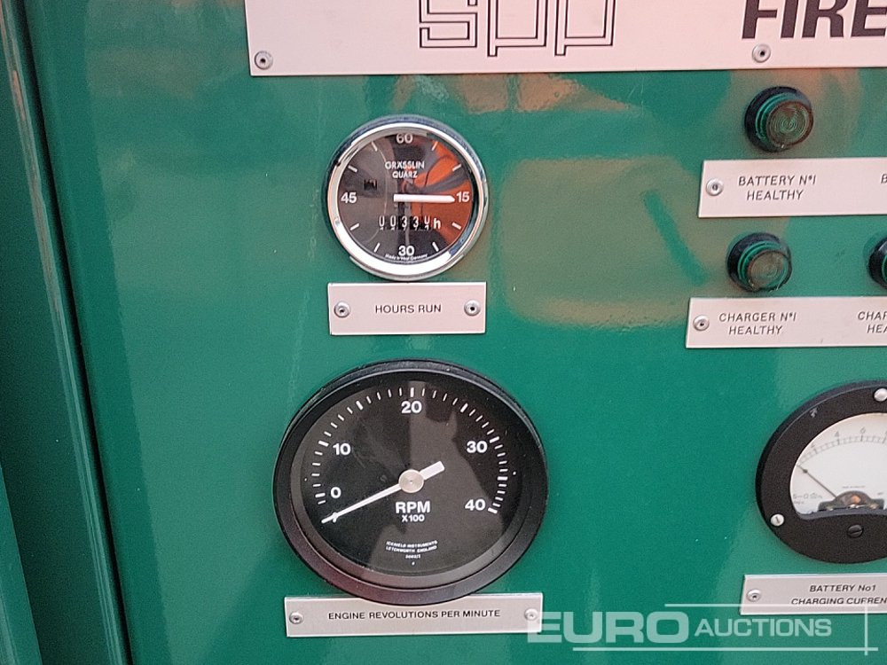 Ūdens sūknis SPP 8" Skid Mounted Water Pump, Fiat V8 Engine: foto 25