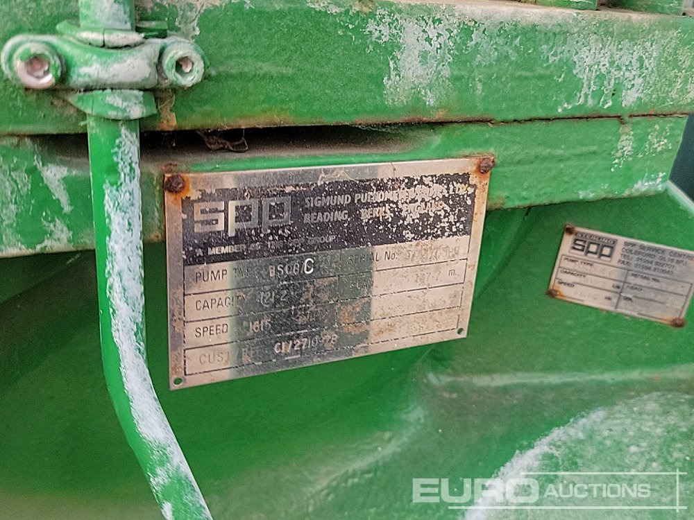 Ūdens sūknis SPP 8" Skid Mounted Water Pump, Fiat V8 Engine: foto 29