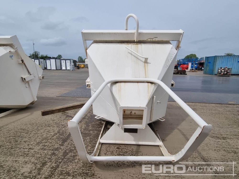 Secatol 1500 Litre Concrete Skip to suit Crane - Izgāžams konteiners: foto 3 Secatol 1500 Litre Concrete Skip to suit Crane - Izgāžams konteiners: foto 3