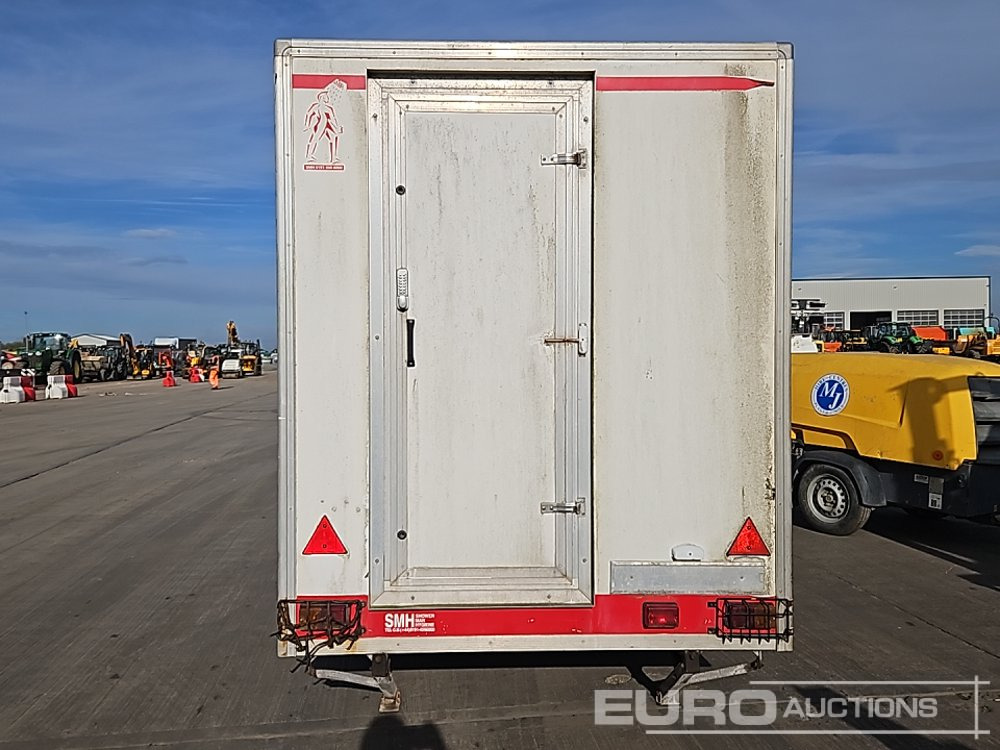 Single Axle Decontamination Trailer - Celtniecības tehnikas piekabe: foto 4 Single Axle Decontamination Trailer - Celtniecības tehnikas piekabe: foto 4
