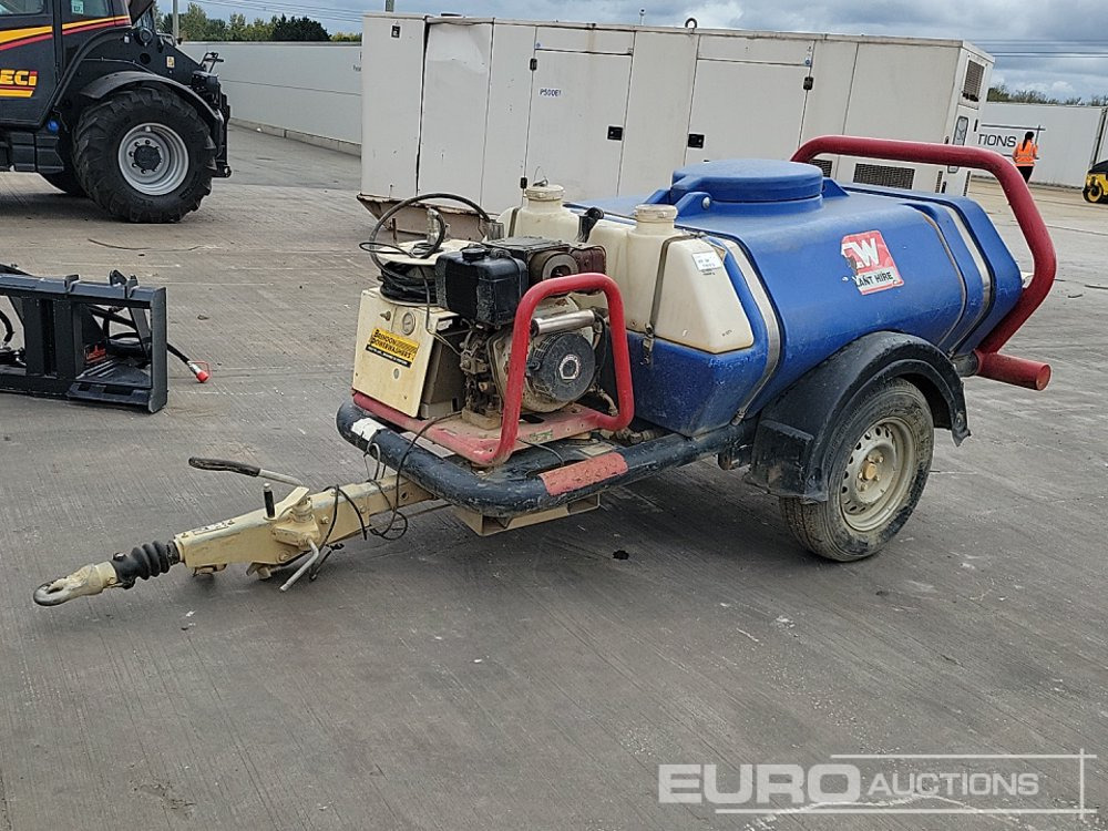 Single Axle Plastic Water Bowser, Yanmar Engine Pressure Washer - Augstspiediena mazgātājs: foto 1 Single Axle Plastic Water Bowser, Yanmar Engine Pressure Washer - Augstspiediena mazgātājs: foto 1