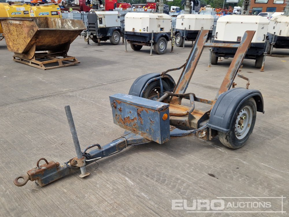 Single Axle Trailer to suit Pedestrian Roller - Asfalta ieklāšanas tehnika: foto 1 Single Axle Trailer to suit Pedestrian Roller - Asfalta ieklāšanas tehnika: foto 1