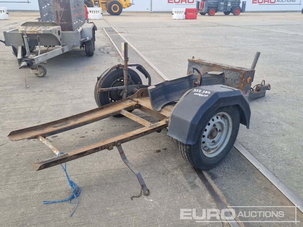 Single Axle Trailer to suit Pedestrian Roller - Asfalta ieklāšanas tehnika: foto 5 Single Axle Trailer to suit Pedestrian Roller - Asfalta ieklāšanas tehnika: foto 5