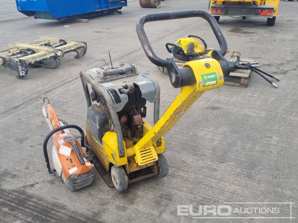 Stihl Petrol Concrete Saw, Wacker Neuson DPU2540H Diesel Compaction Plate - Asfalta ieklāšanas tehnika: foto 3 Stihl Petrol Concrete Saw, Wacker Neuson DPU2540H Diesel Compaction Plate - Asfalta ieklāšanas tehnika: foto 3