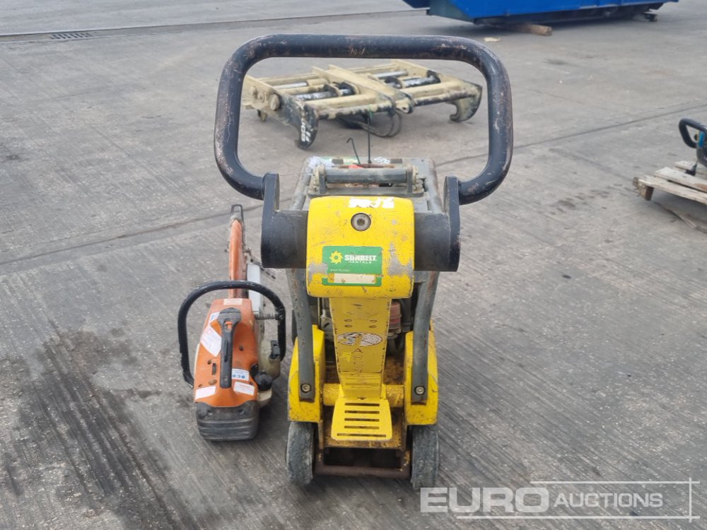 Stihl Petrol Concrete Saw, Wacker Neuson DPU2540H Diesel Compaction Plate - Asfalta ieklāšanas tehnika: foto 4 Stihl Petrol Concrete Saw, Wacker Neuson DPU2540H Diesel Compaction Plate - Asfalta ieklāšanas tehnika: foto 4