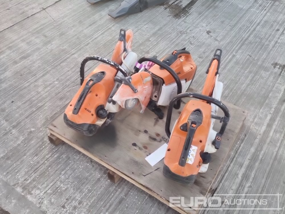 Stihl Petrol Quick Cut Saw (3 of) - Asfalta ieklāšanas tehnika: foto 5 Stihl Petrol Quick Cut Saw (3 of) - Asfalta ieklāšanas tehnika: foto 5