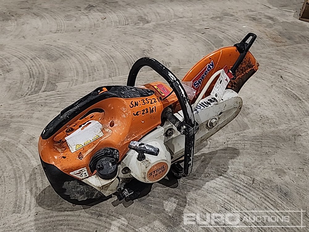 Stihl TS410 - Asfalta ieklāšanas tehnika: foto 3 Stihl TS410 - Asfalta ieklāšanas tehnika: foto 3