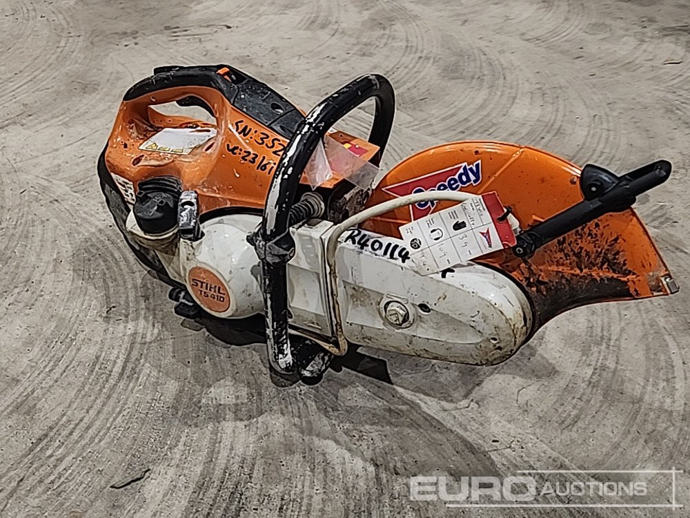 Stihl TS410 - Asfalta ieklāšanas tehnika: foto 2 Stihl TS410 - Asfalta ieklāšanas tehnika: foto 2