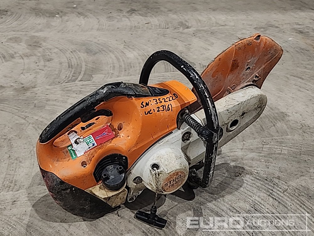 Stihl TS410 - Asfalta ieklāšanas tehnika: foto 3 Stihl TS410 - Asfalta ieklāšanas tehnika: foto 3