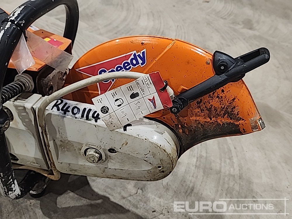 Stihl TS410 - Asfalta ieklāšanas tehnika: foto 5 Stihl TS410 - Asfalta ieklāšanas tehnika: foto 5