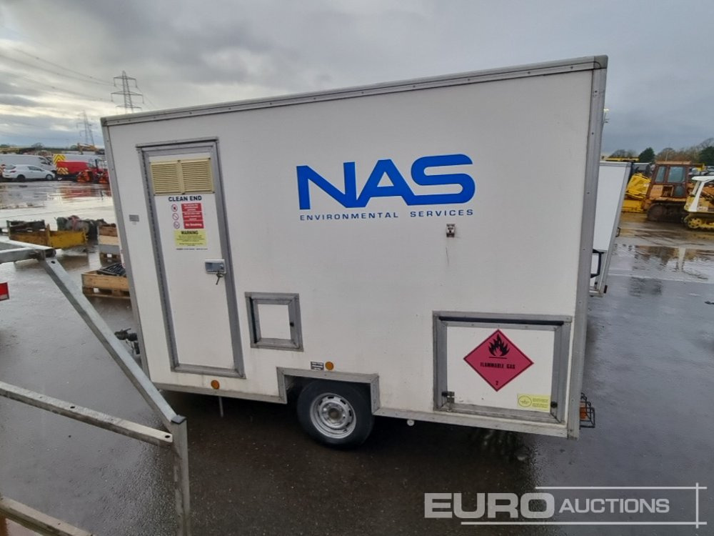 Thermac Single Axle Decontamination Unit, Self Contained, Gas Honda Generator Working Boiler - Celtniecības tehnikas piekabe: foto 2 Thermac Single Axle Decontamination Unit, Self Contained, Gas Honda Generator Working Boiler - Celtniecības tehnikas piekabe: foto 2