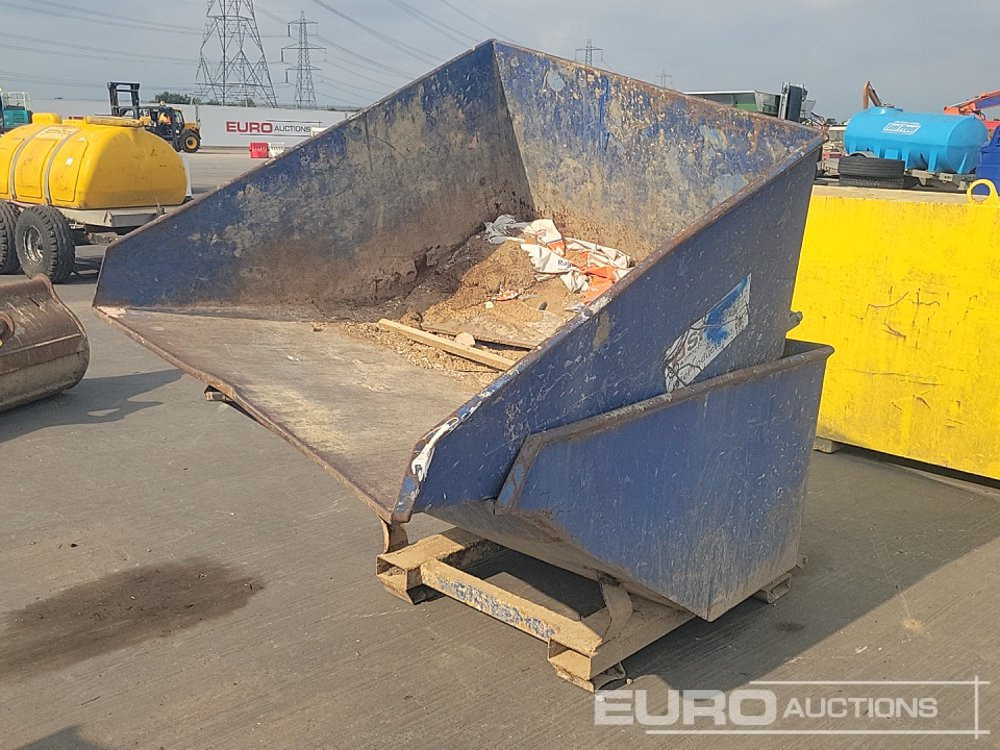 Tipping Skip to suit Forklift (2 of) - Izgāžams konteiners: foto 1 Tipping Skip to suit Forklift (2 of) - Izgāžams konteiners: foto 1