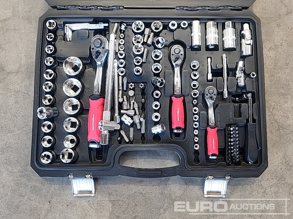 Garāžu aprīkojums Unused 172Pc Socket Set: foto 16