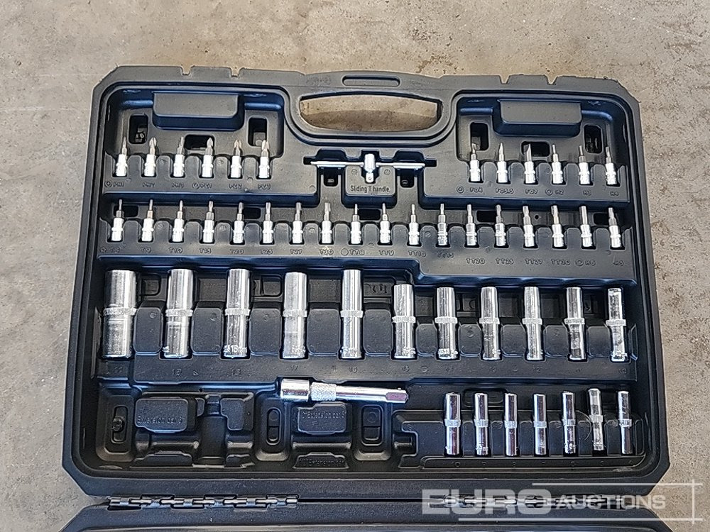 Garāžu aprīkojums Unused 172Pc Socket Set: foto 9