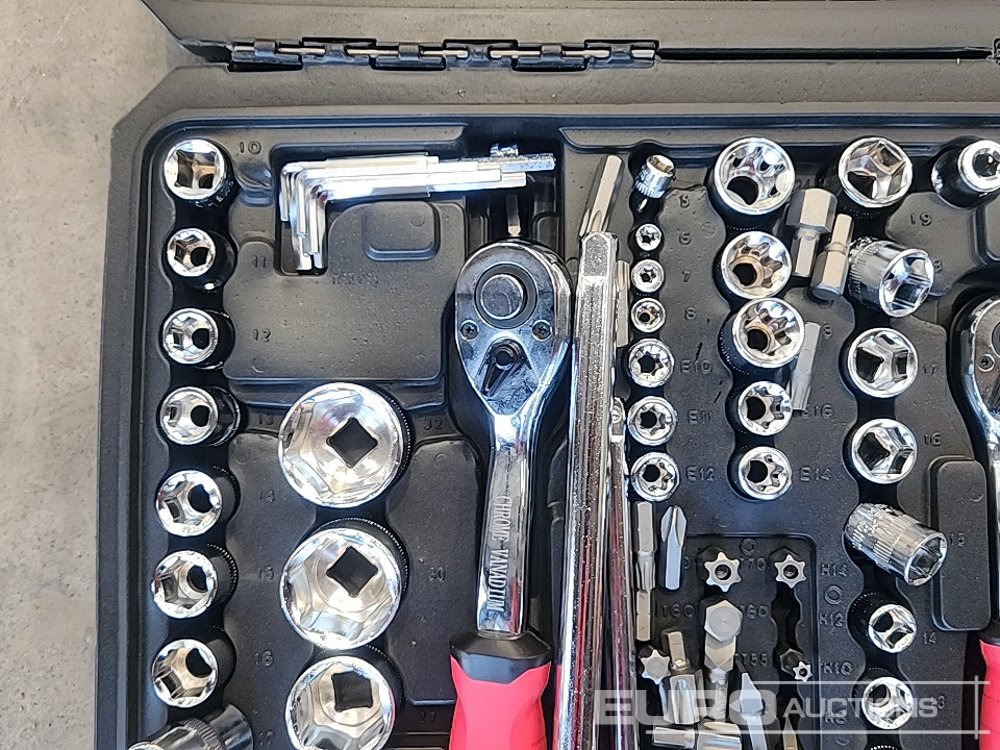 Garāžu aprīkojums Unused 172Pc Socket Set: foto 17