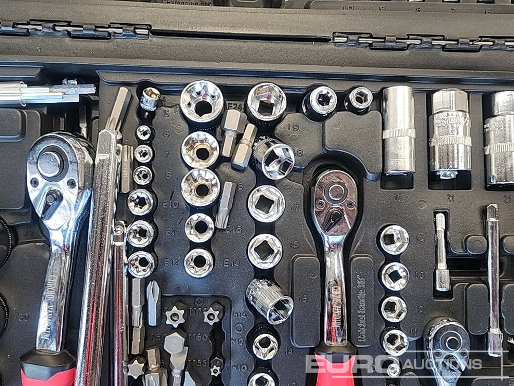 Garāžu aprīkojums Unused 172Pc Socket Set: foto 19