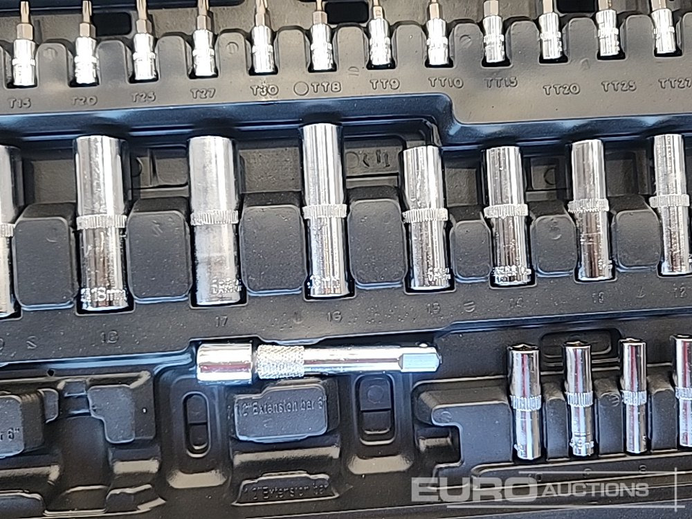 Garāžu aprīkojums Unused 172Pc Socket Set: foto 13