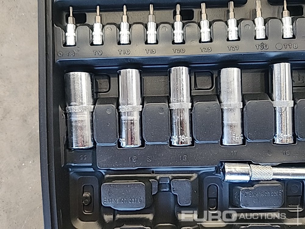 Garāžu aprīkojums Unused 172Pc Socket Set: foto 11