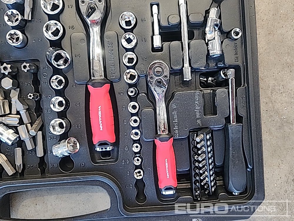 Garāžu aprīkojums Unused 172Pc Socket Set: foto 22