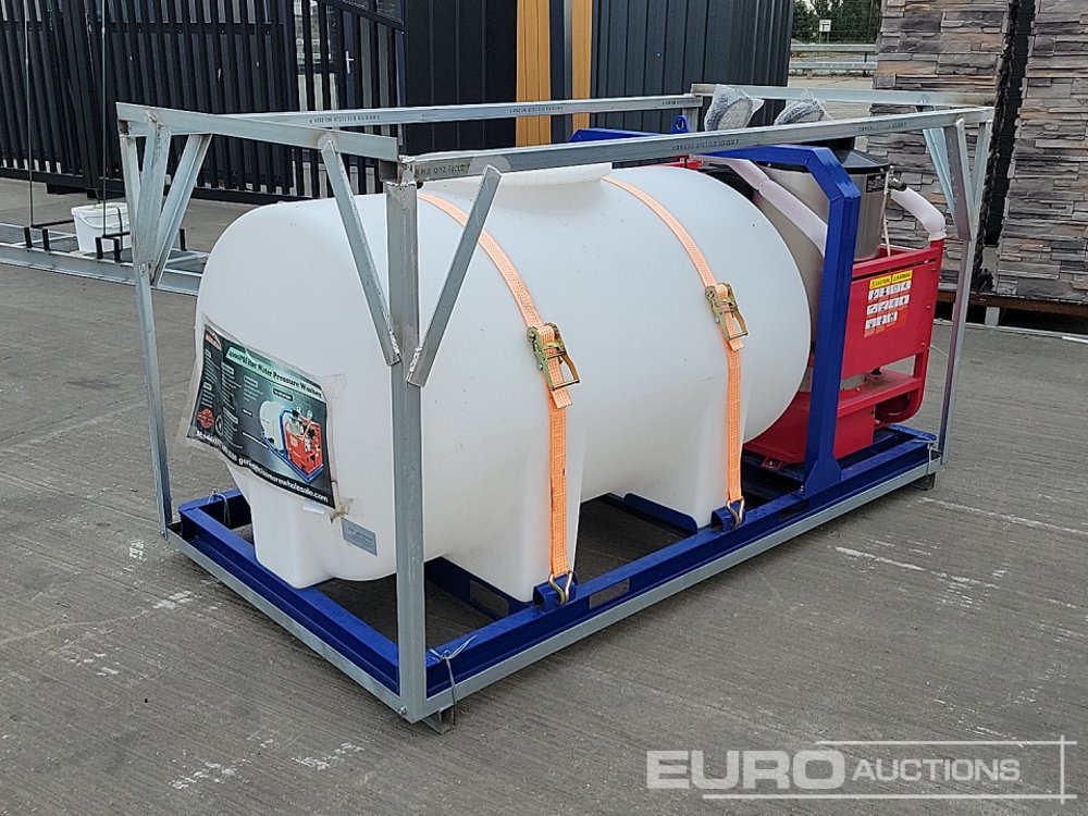 Unused 2024 1000 Litre Static Plastic Water Bowser, Electric Start Hot Water Pressure Washer, Jiang Dong Engine - Augstspiediena mazgātājs: foto 5 Unused 2024 1000 Litre Static Plastic Water Bowser, Electric Start Hot Water Pressure Washer, Jiang Dong Engine - Augstspiediena mazgātājs: foto 5