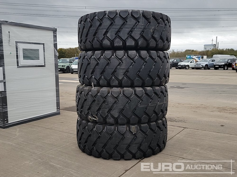 Unused 2025 23.5-25 24PR Tyres (4 of) - Riepa: foto 2 Unused 2025 23.5-25 24PR Tyres (4 of) - Riepa: foto 2