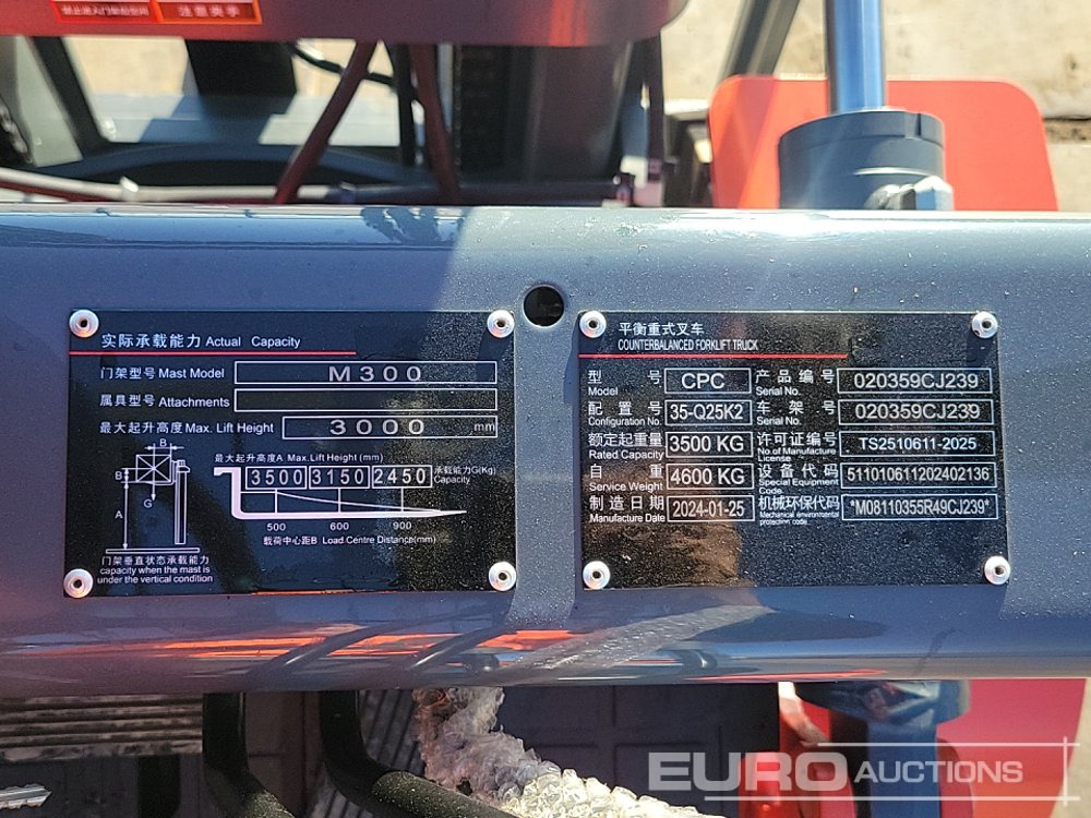 Autokrāvējs Unused 2025 HCHI CPC35: foto 35