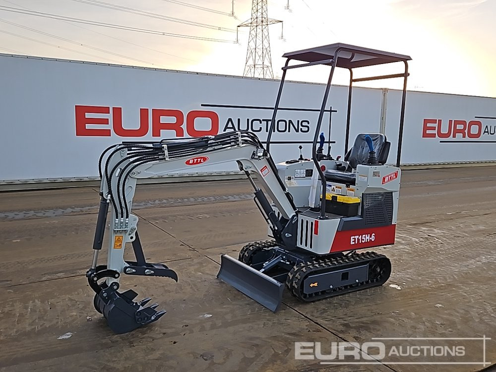 Unused 2025 Toft BTTL15H-6 - Mini-ekskavators: foto 1 Unused 2025 Toft BTTL15H-6 - Mini-ekskavators: foto 1