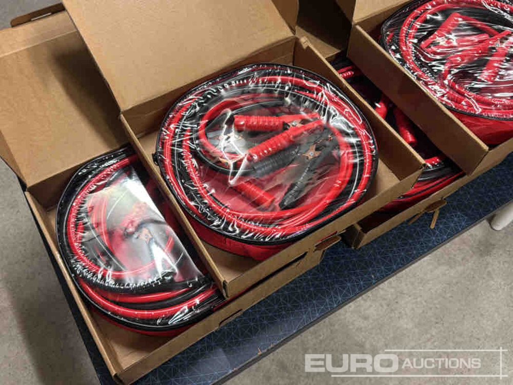 Unused 3000Amp 6 Metre Jump Leads (5 of) - Celtniecības maisītājs: foto 2 Unused 3000Amp 6 Metre Jump Leads (5 of) - Celtniecības maisītājs: foto 2
