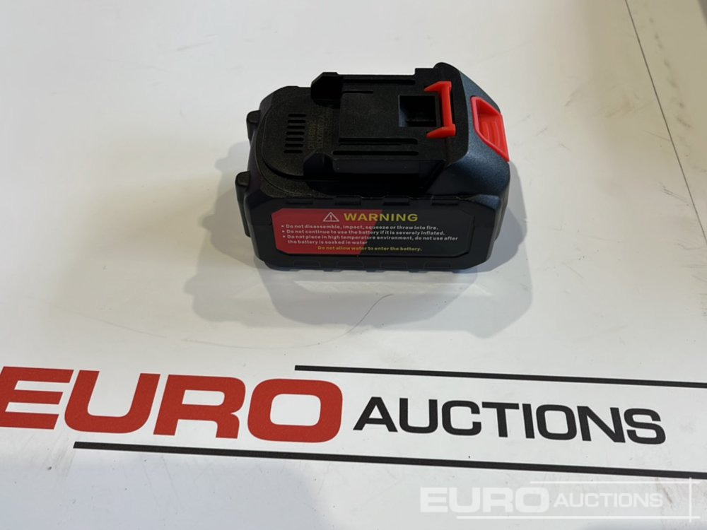 Garāžu aprīkojums Unused Boss 21 Volt Lithium Battery Cordless Grease Gun: foto 7