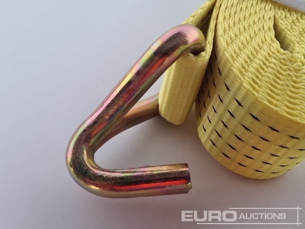 Celtniecības maisītājs Unused Boss 4M x 50mm 5 Ton Ratchet Straps with Sling (4 of): foto 23