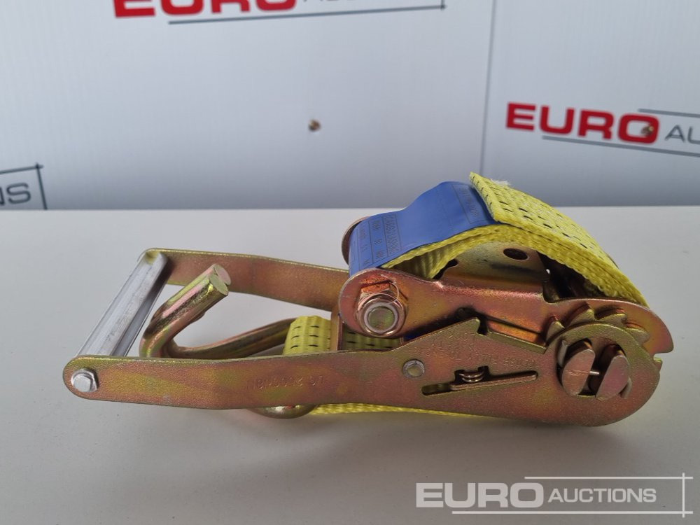Celtniecības maisītājs Unused Boss 4M x 50mm 5 Ton Ratchet Straps with Sling (4 of): foto 11