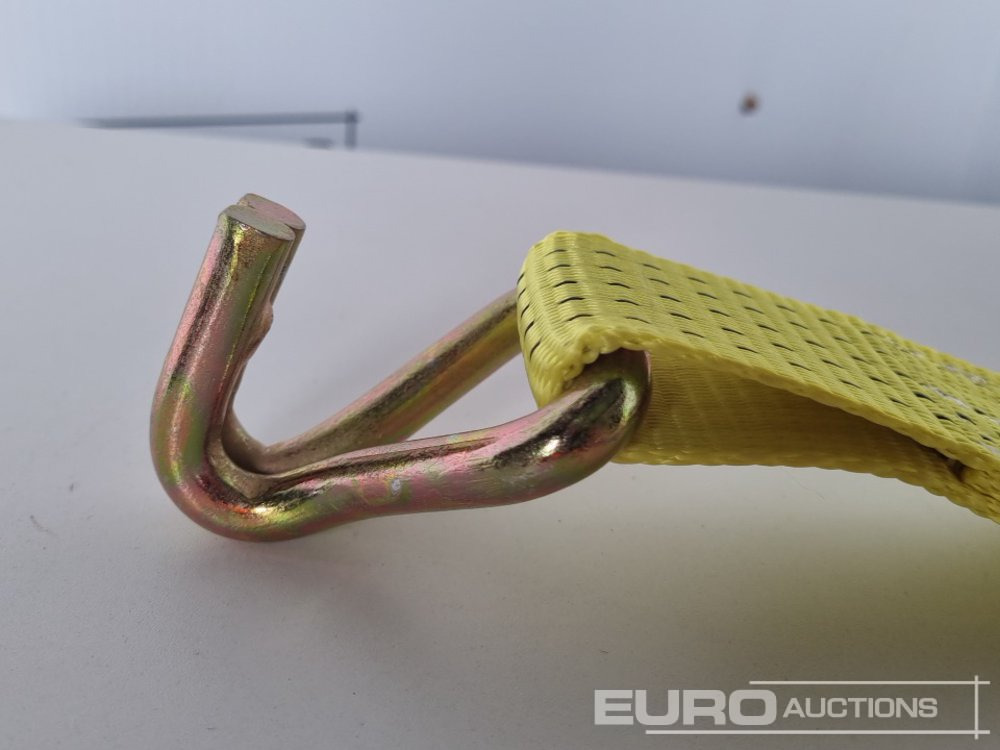 Celtniecības maisītājs Unused Boss 4M x 50mm 5 Ton Ratchet Straps with Sling (4 of): foto 19