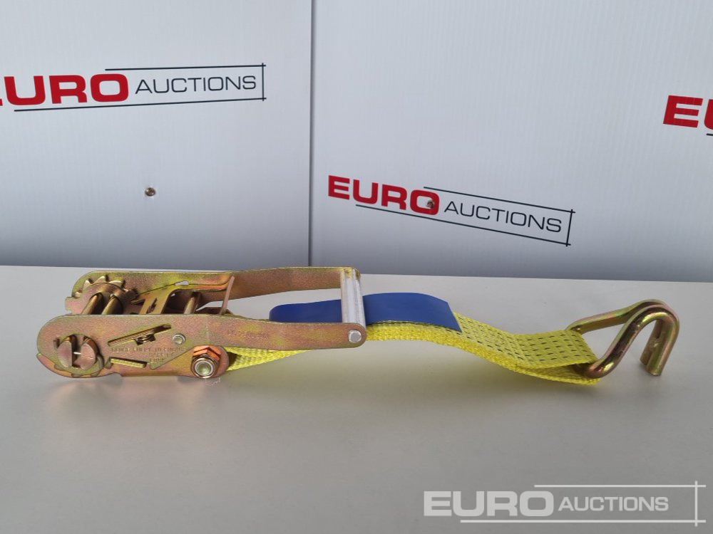 Celtniecības maisītājs Unused Boss 4M x 50mm 5 Ton Ratchet Straps with Sling (4 of): foto 16
