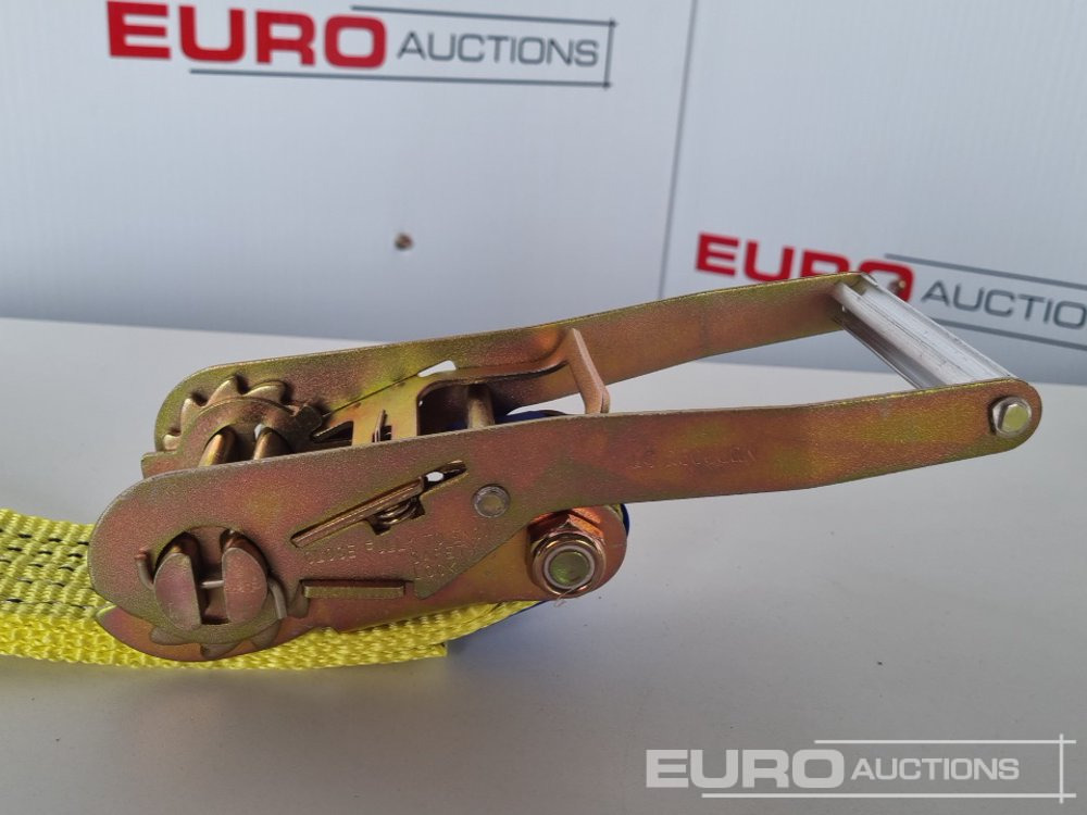 Celtniecības maisītājs Unused Boss 4M x 50mm 5 Ton Ratchet Straps with Sling (4 of): foto 14