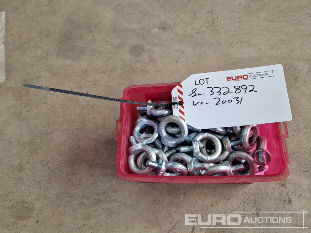 Unused Box of M10 Ring Bolts - Garāžu aprīkojums: foto 2 Unused Box of M10 Ring Bolts - Garāžu aprīkojums: foto 2
