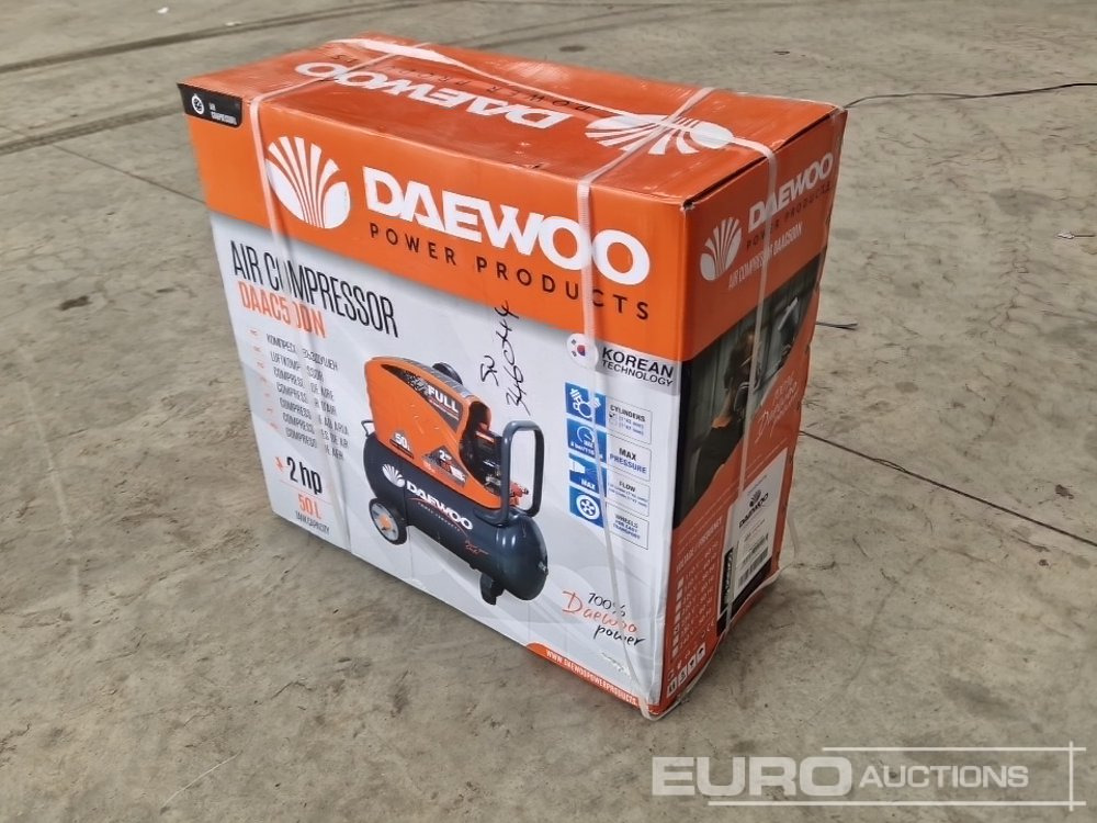 Unused Daewoo DAAC50DN - Gaisa kompresors: foto 1 Unused Daewoo DAAC50DN - Gaisa kompresors: foto 1