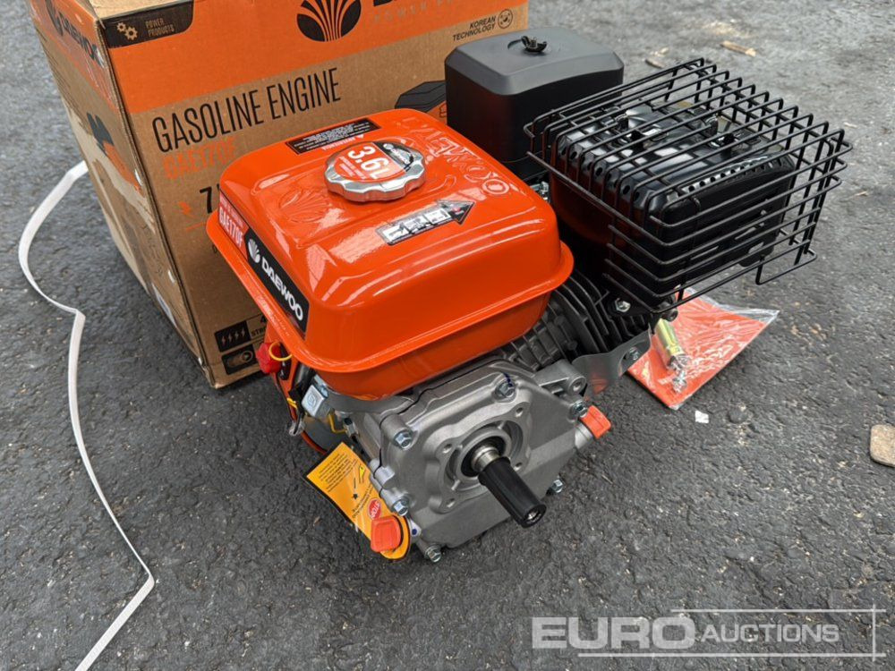 Unused Daewoo GAE170F 7Hp 212cc Petrol Engine - Dzinējs: foto 1 Unused Daewoo GAE170F 7Hp 212cc Petrol Engine - Dzinējs: foto 1