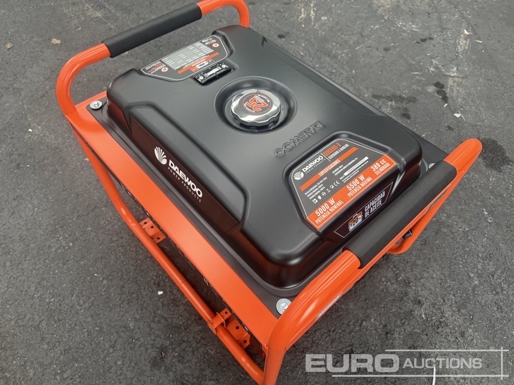 Unused Daewoo GD6500E-S - Elektroģenerators: foto 5 Unused Daewoo GD6500E-S - Elektroģenerators: foto 5