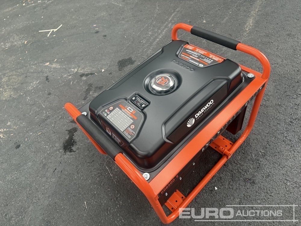 Unused Daewoo GD6500E-S - Elektroģenerators: foto 4 Unused Daewoo GD6500E-S - Elektroģenerators: foto 4