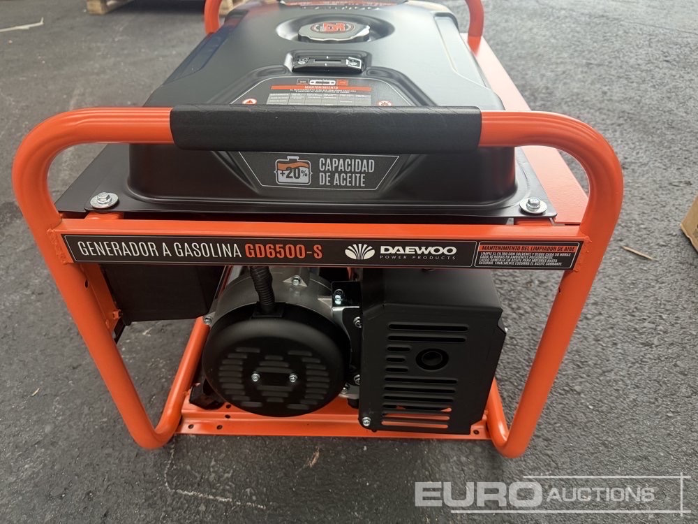 Unused Daewoo GD6500E-S - Elektroģenerators: foto 3 Unused Daewoo GD6500E-S - Elektroģenerators: foto 3