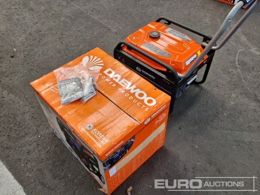Unused Daewoo GDA9250E - Elektroģenerators: foto 4 Unused Daewoo GDA9250E - Elektroģenerators: foto 4