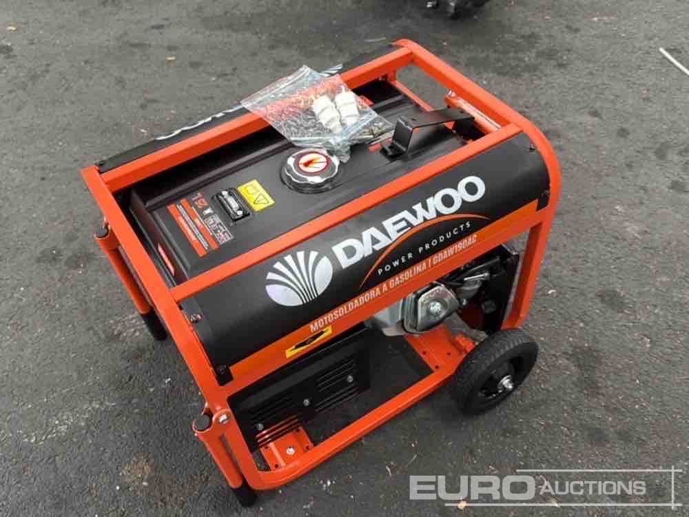 Unused Daewoo GDAW190AC 3.6Kw Petrol Generator - Dzinējs: foto 4 Unused Daewoo GDAW190AC 3.6Kw Petrol Generator - Dzinējs: foto 4