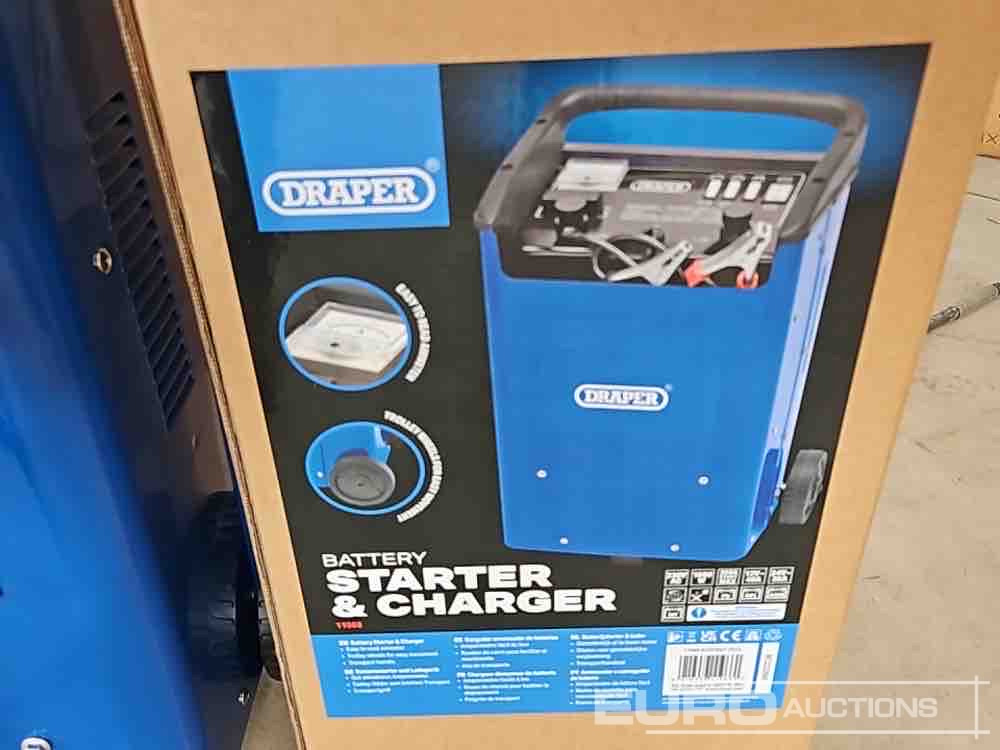 Unused Draper 12/24v Battery Charger/Starter - Garāžu aprīkojums: foto 5 Unused Draper 12/24v Battery Charger/Starter - Garāžu aprīkojums: foto 5