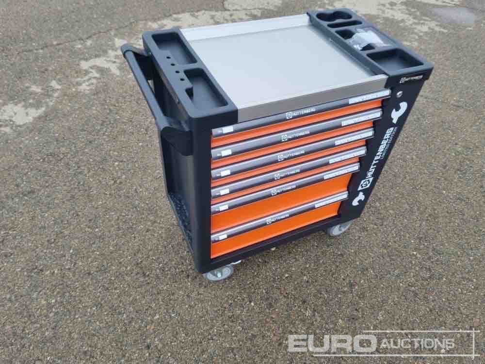 Unused Huttemberg Tool Cart - Garāžu aprīkojums: foto 1 Unused Huttemberg Tool Cart - Garāžu aprīkojums: foto 1
