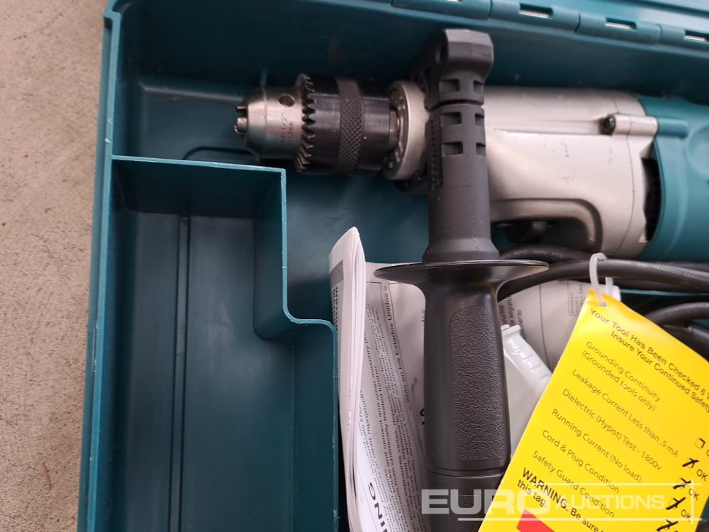 Unused Makita HP2050 110v2 Speed Hammer Drill - Celtniecības maisītājs: foto 5 Unused Makita HP2050 110v2 Speed Hammer Drill - Celtniecības maisītājs: foto 5