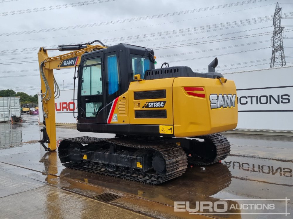 Unused Sany SY135C - Kāpurķēžu ekskavators: foto 3 Unused Sany SY135C - Kāpurķēžu ekskavators: foto 3
