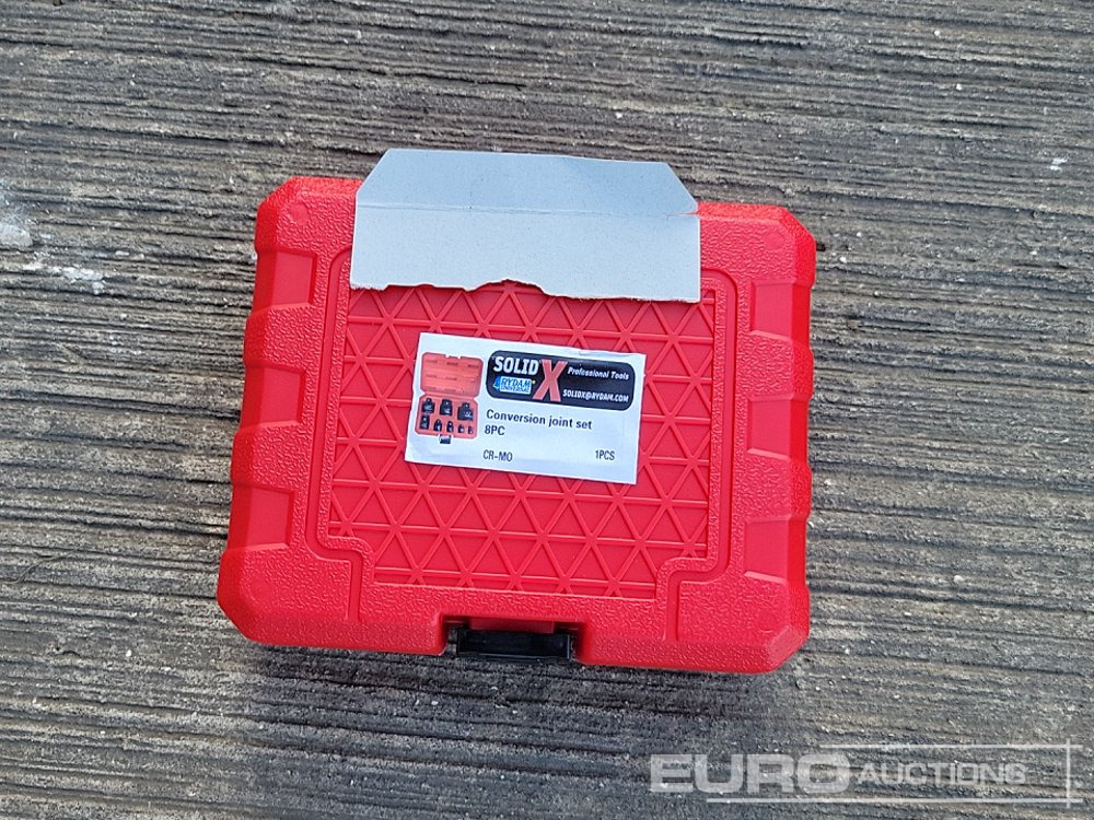 Unused Solid X Impact Socket Adaptiors (8 Piece Set) - Celtniecības maisītājs: foto 2 Unused Solid X Impact Socket Adaptiors (8 Piece Set) - Celtniecības maisītājs: foto 2