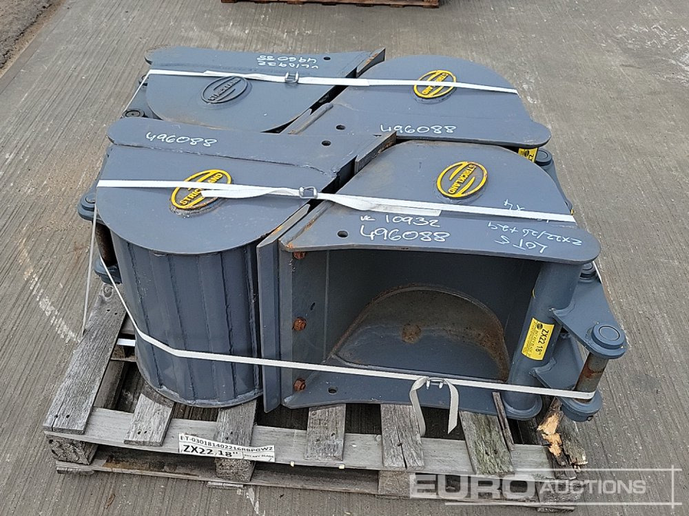 Unused Strickland 18", 18", 18", 18" Digging Bucket 35mm Pin to suit Mini Excavator - Kauss: foto 2 Unused Strickland 18", 18", 18", 18" Digging Bucket 35mm Pin to suit Mini Excavator - Kauss: foto 2