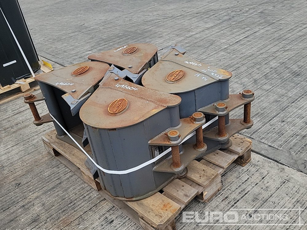 Unused Strickland 18", 18", 18", 18" Digging Bucket 35mm to suit Mini Excavator - Kauss: foto 5 Unused Strickland 18", 18", 18", 18" Digging Bucket 35mm to suit Mini Excavator - Kauss: foto 5