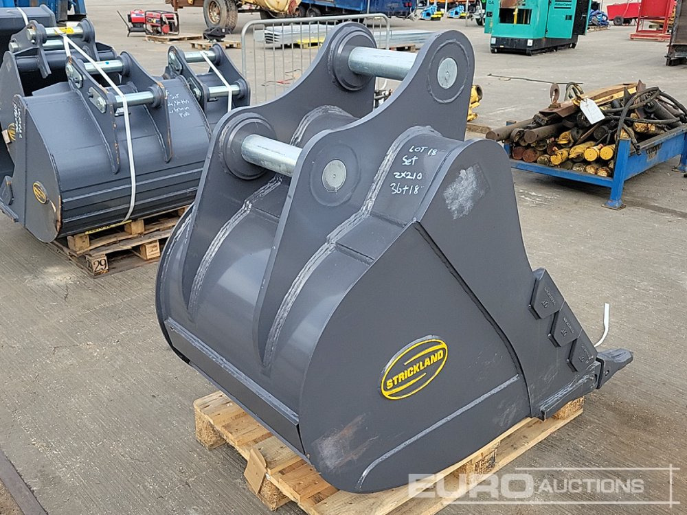 Unused Strickland 36" Digging Bucket 80mm Pin to suit 20 Ton Excavator - Kauss: foto 5 Unused Strickland 36" Digging Bucket 80mm Pin to suit 20 Ton Excavator - Kauss: foto 5